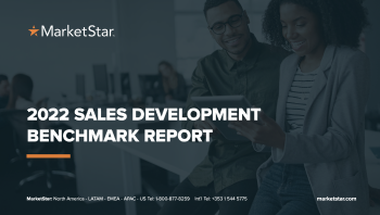 2022 Sales Development Benchmark Report Cover-350x198
