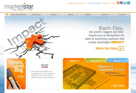 Marketstar website