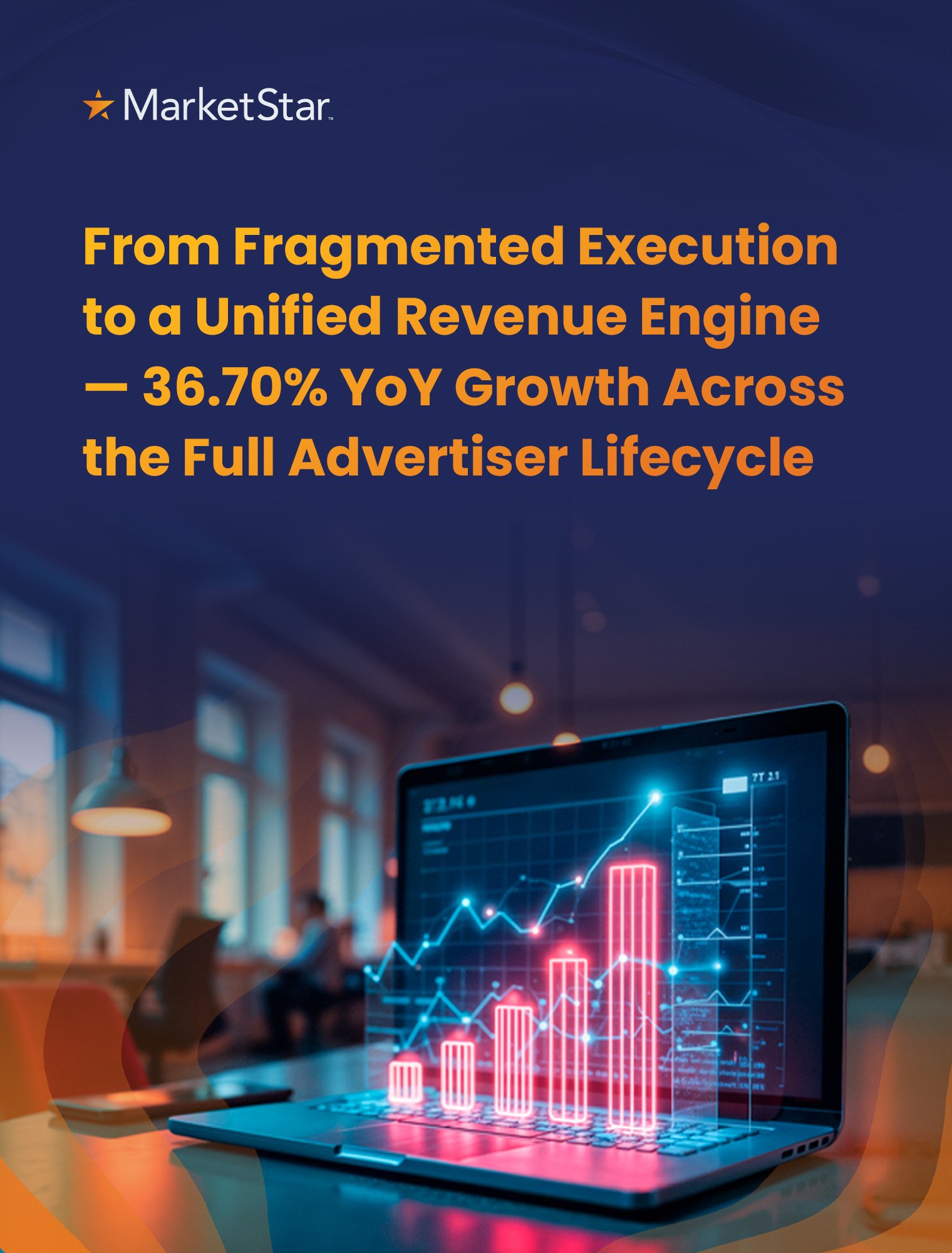 Advertiser lifecycle management across acquisition, onboarding, account management, and reactivation driving revenue growth for an AdTech platform. 