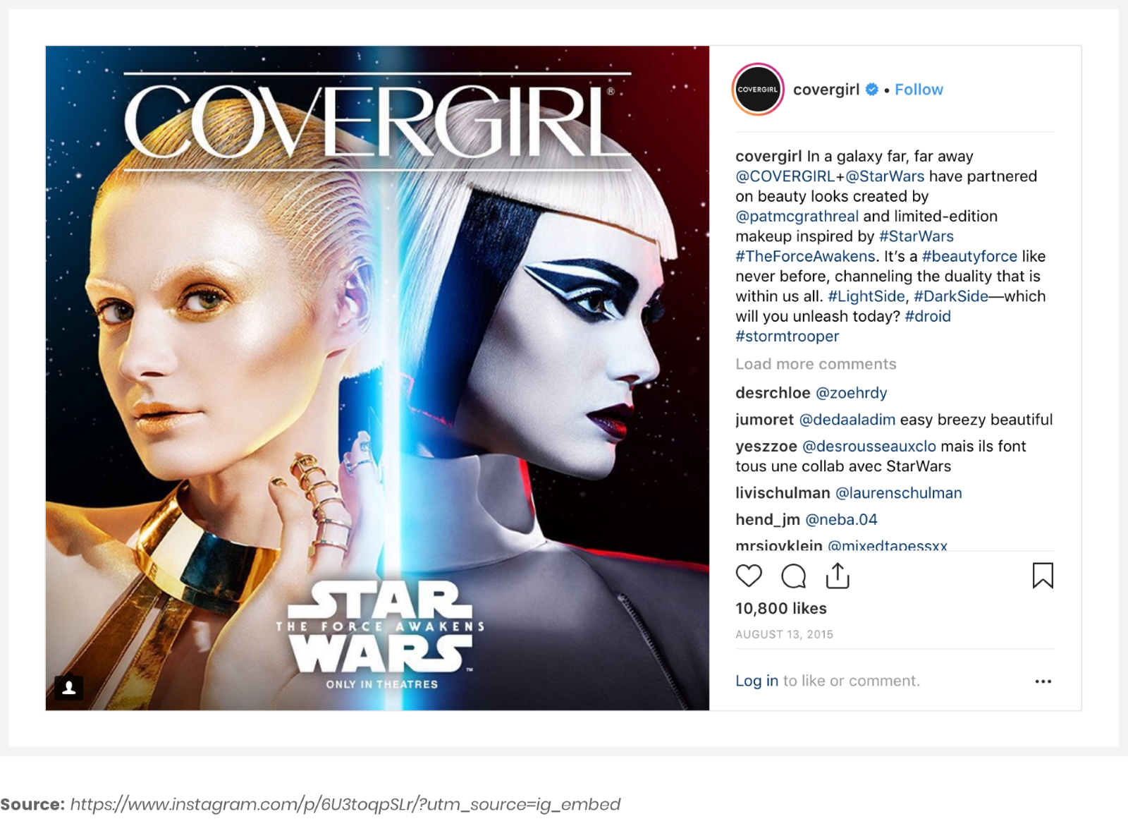 CoverGirl - Co-Marketing Campaign