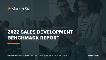 2022 Sales Development Benchmark Report Cover