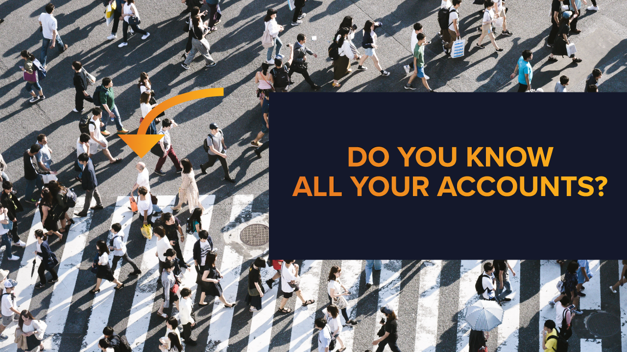 Do you know all of your accounts?